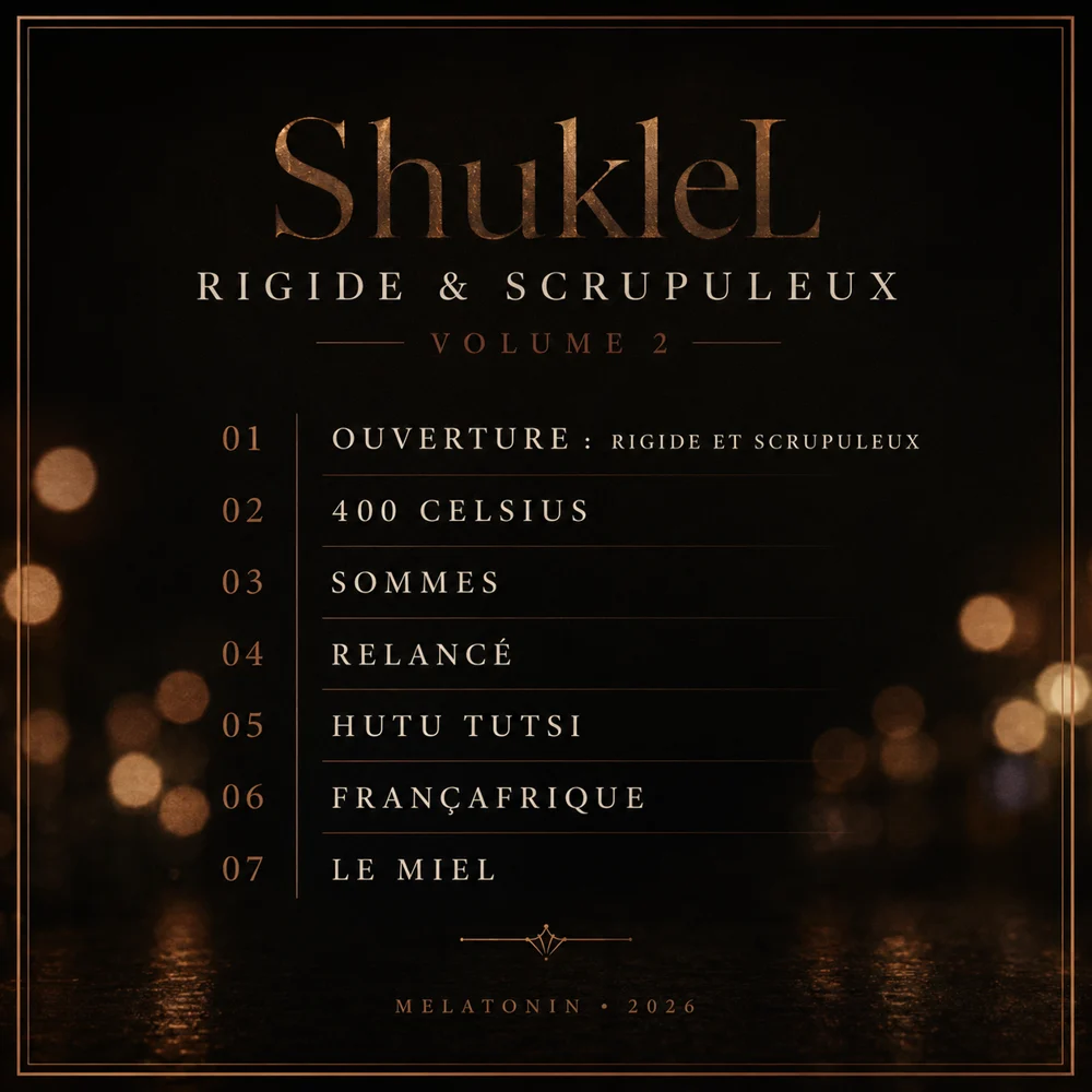 Tracklist officielle de Rigide et Scrupuleux Volume 2